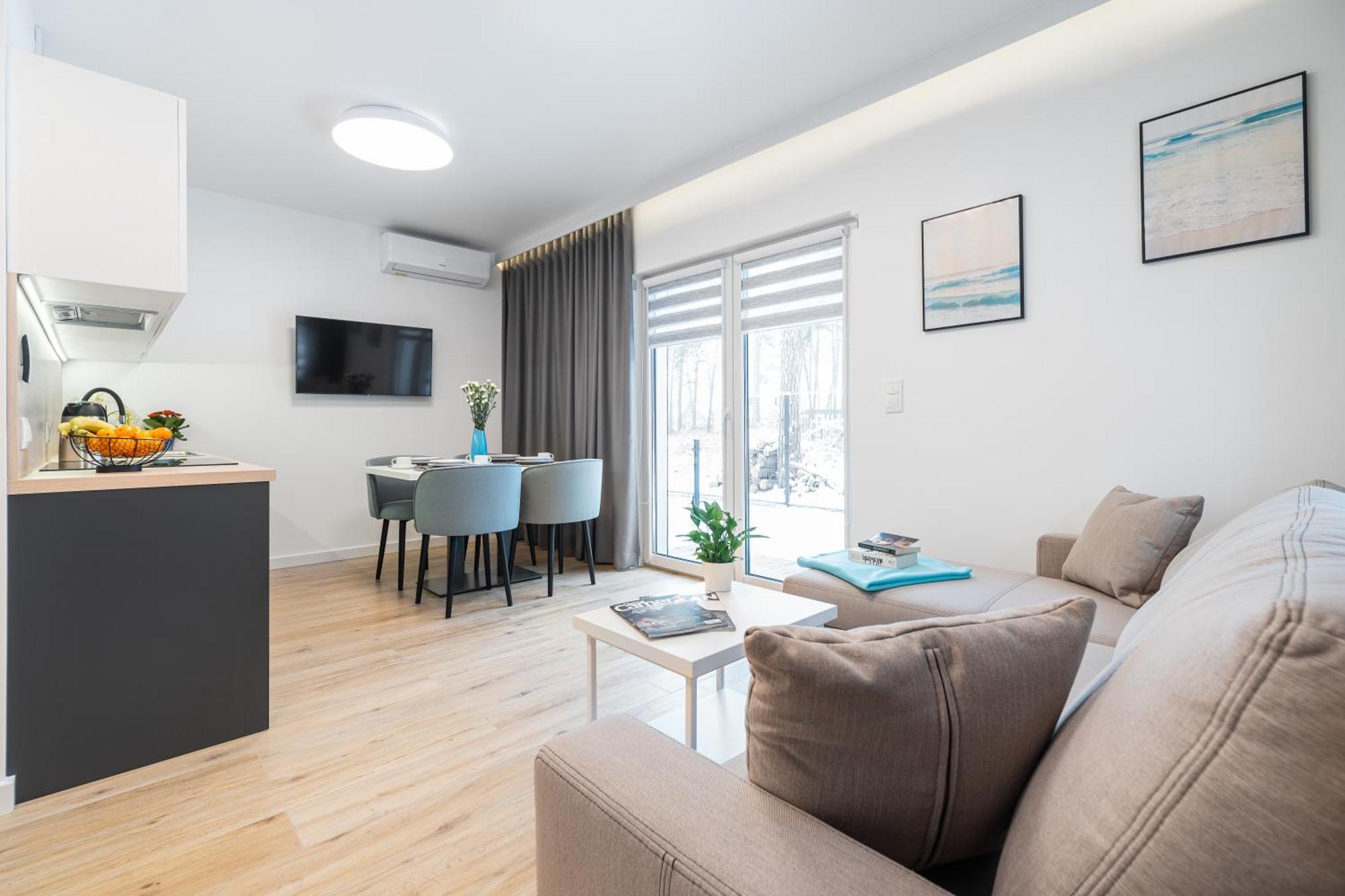 Вилла Dziwnowek Apartament Horizon Park 4A Экстерьер фото